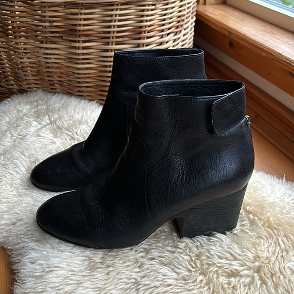 Eileen Fisher Leather Boots - Picture 4 of 11